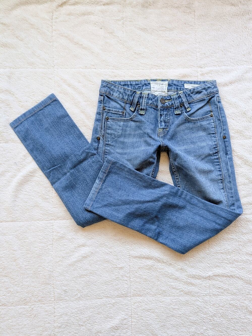 Taverniti SO Tracy Low Rise Straight Leg Jeans